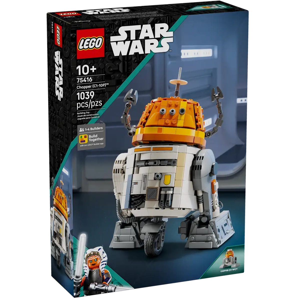Блоковый конструктор LEGO Star Wars Дроид-астромеханик Чоппер C1-10P (75416)