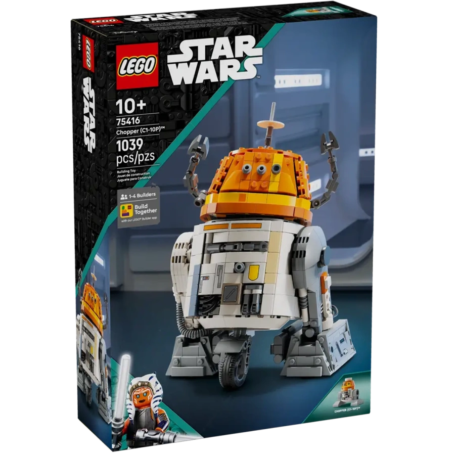 Блоковий конструктор LEGO Star Wars Дроїд-астромеханік Чоппер C1-10P (75416)