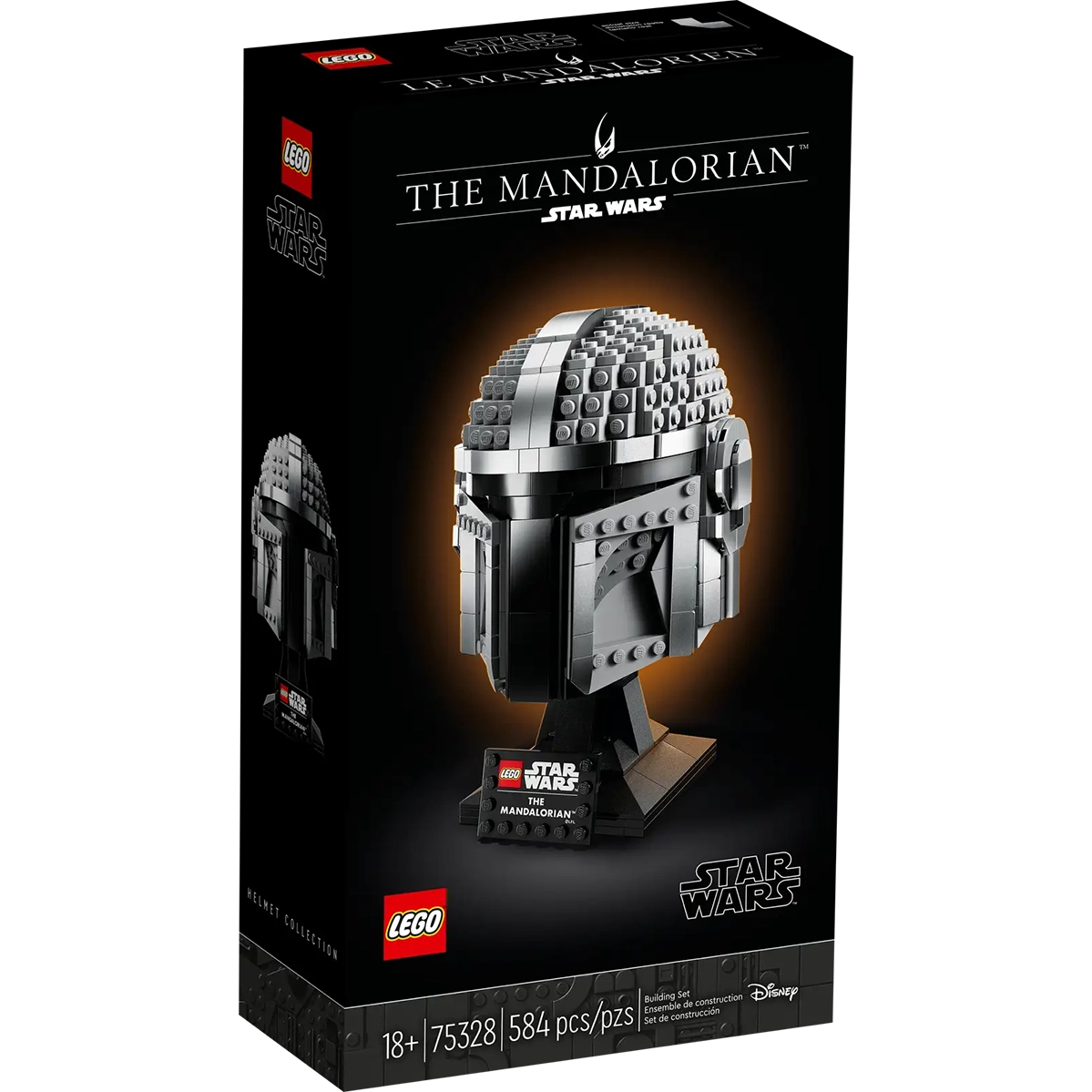Блоковый конструктор LEGO Star Wars Шлем Мандалорианца (75328)