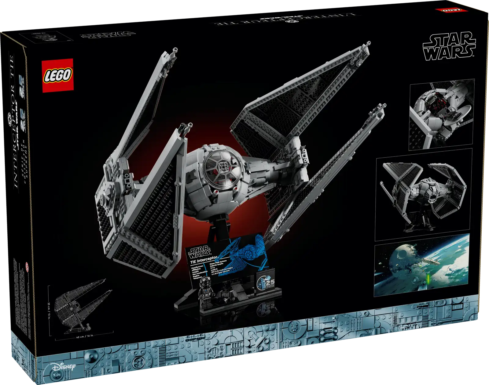 Блоковый конструктор LEGO Star Wars TIE-перехватчик (75382)