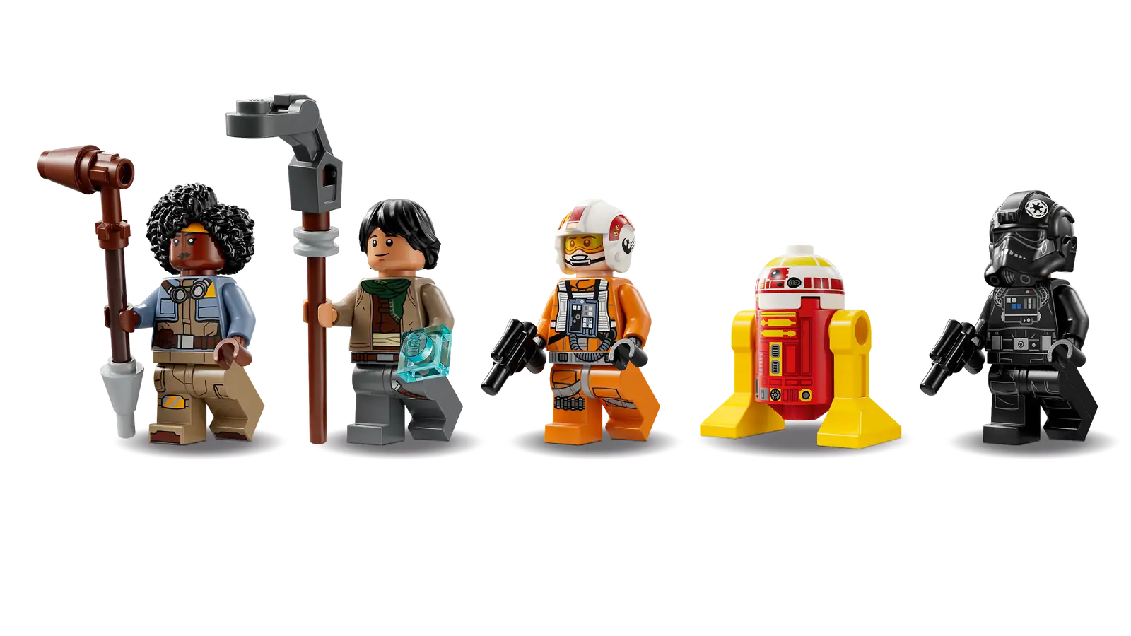 Блоковий конструктор LEGO Star Wars Збірний пакет «Винищувач TIE і Корабель X-wing» (75393)