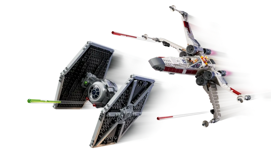 Блоковий конструктор LEGO Star Wars Збірний пакет «Винищувач TIE і Корабель X-wing» (75393)