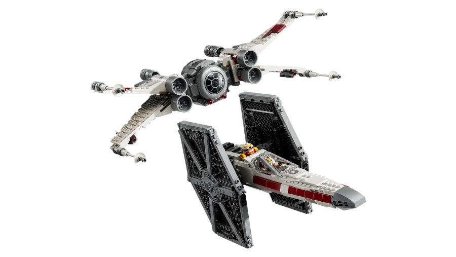 Блоковий конструктор LEGO Star Wars Збірний пакет «Винищувач TIE і Корабель X-wing» (75393)