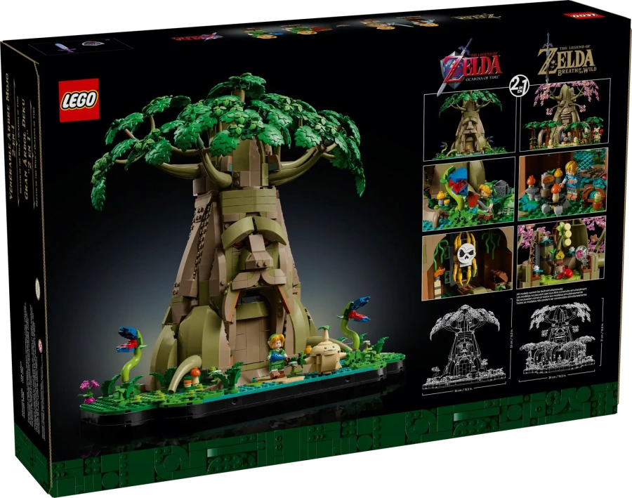 Блоковий конструктор LEGO The Legend of Zelda Велике дерево Деку 2-в-1 (77092)