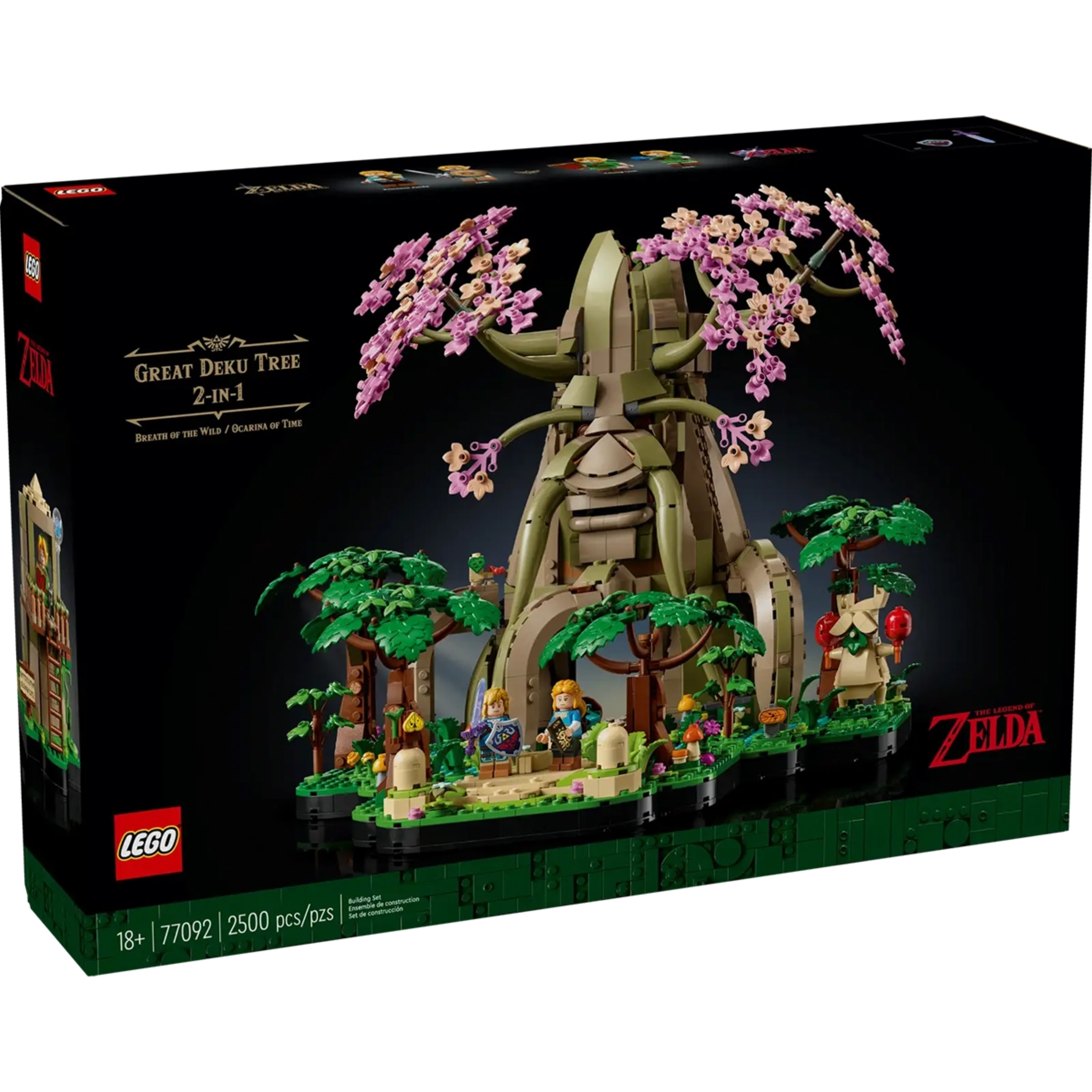 Блоковый конструктор LEGO The Legend of Zelda Большое дерево Деку 2-в-1 (77092)