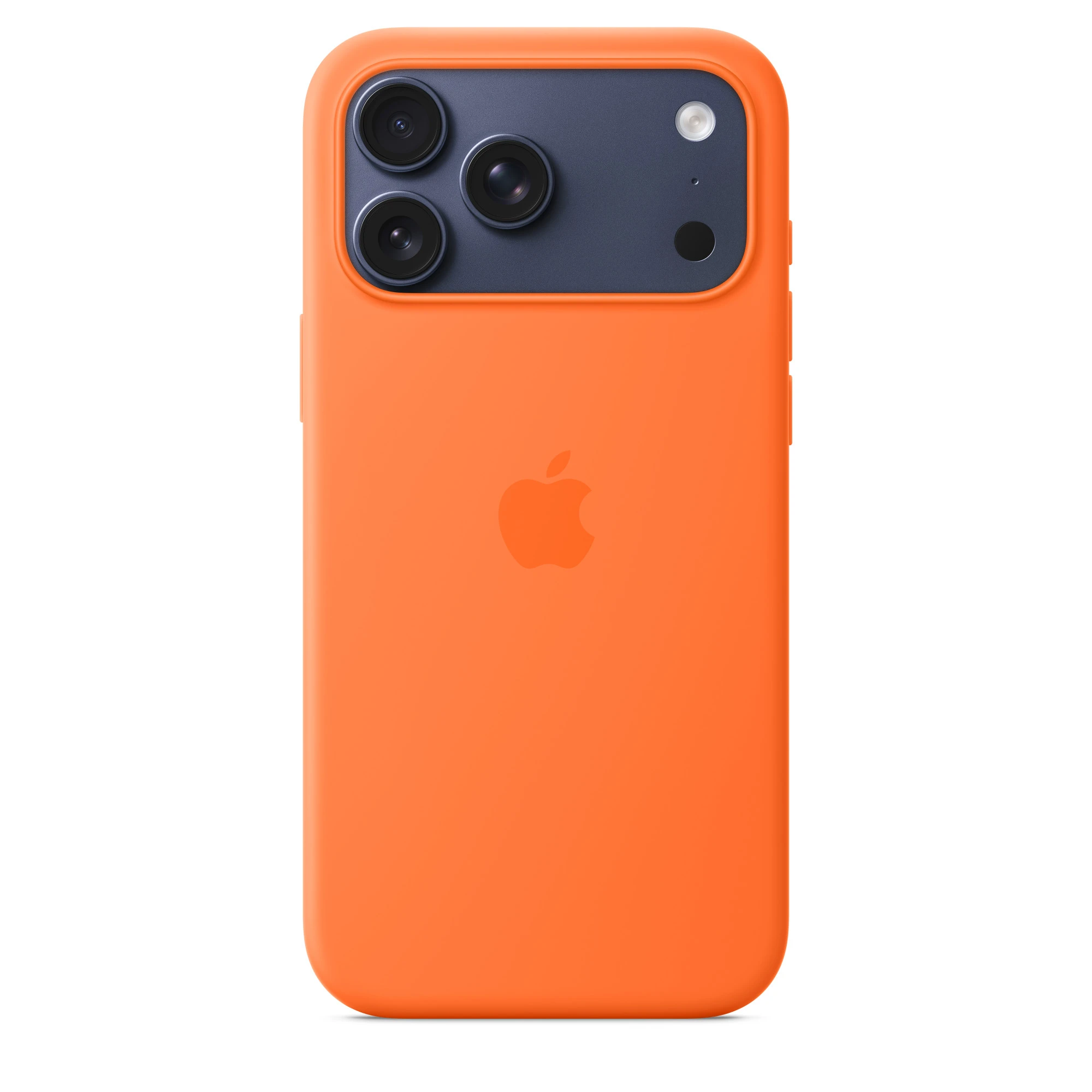 Чохол Apple iPhone 17 Pro Max Silicone Case with MagSafe Lux Copy - Orange