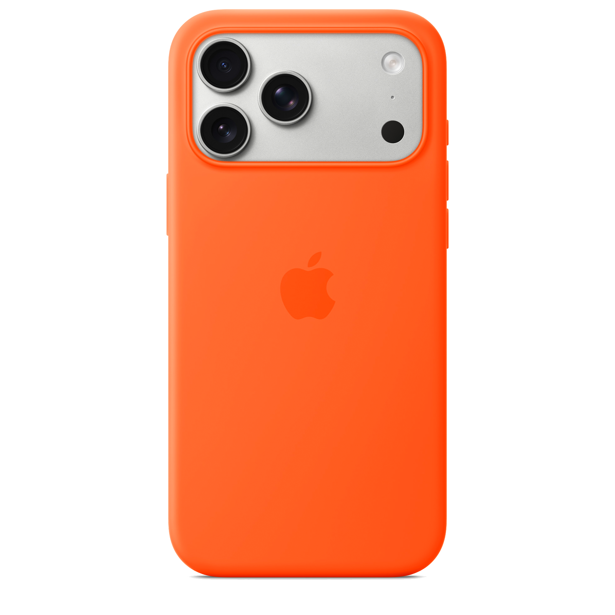 Чехол Apple iPhone 17 Pro Max Silicone Case with MagSafe - Orange (MGFL4)