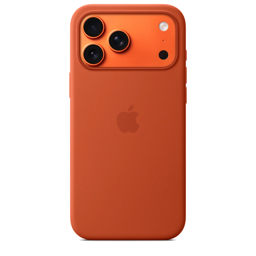 Чохол Apple iPhone 17 Pro Silicone Case with MagSafe Lux Copy - Terra Cotta