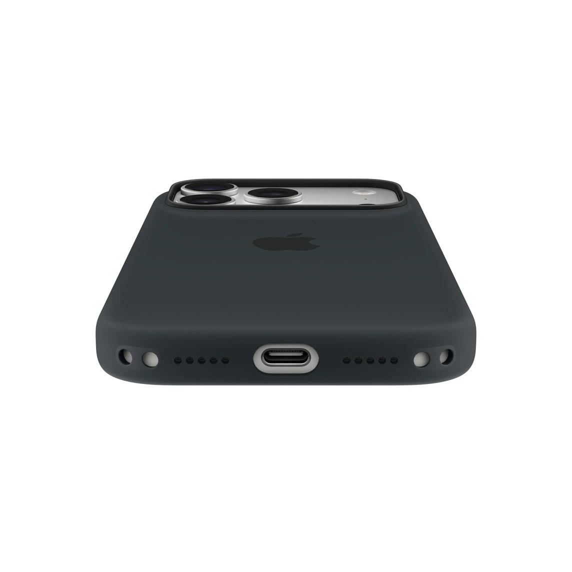 Чехол Apple iPhone 17 Pro Silicone Case with MagSafe Lux Copy - Stone Grey