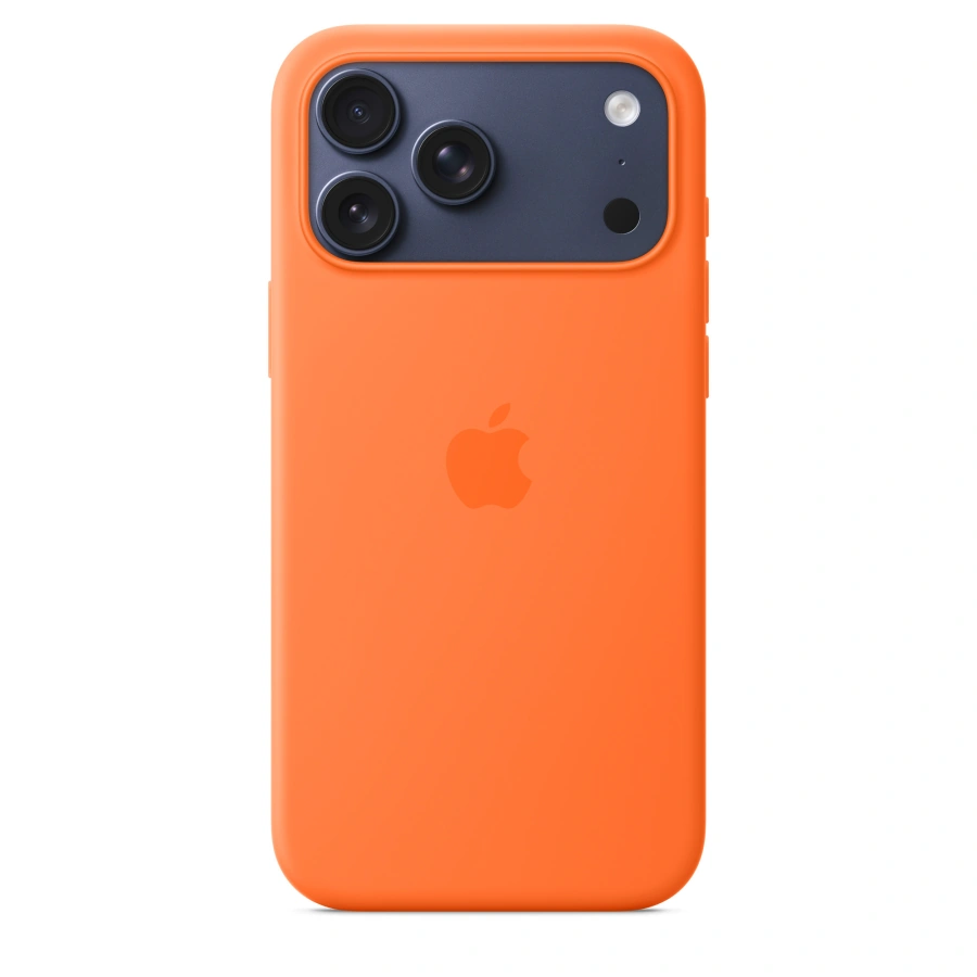 Чохол Apple iPhone 17 Pro Silicone Case with MagSafe - Orange (MGFE4)