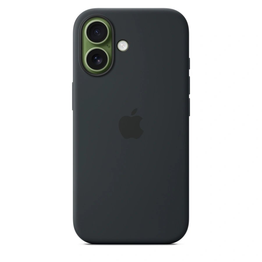 Чохол Apple iPhone 17 Silicone Case with MagSafe Lux Copy - Black