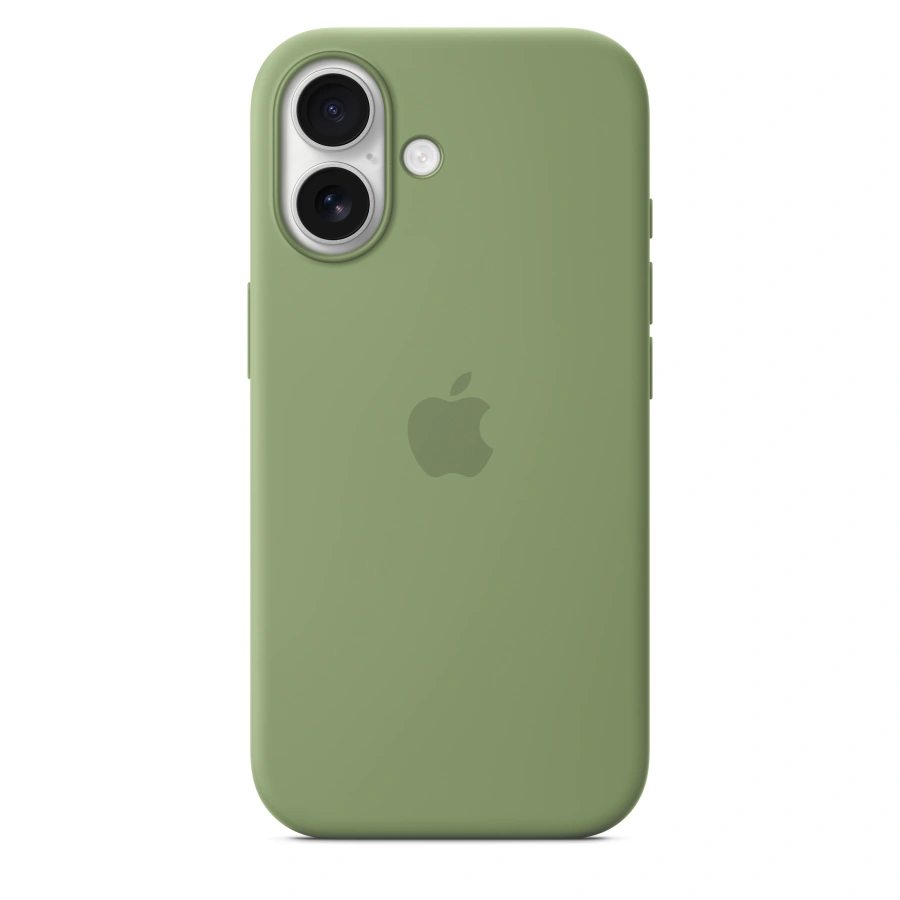 Чехол Apple iPhone 17 Silicone Case with MagSafe Lux Copy - Light Moss
