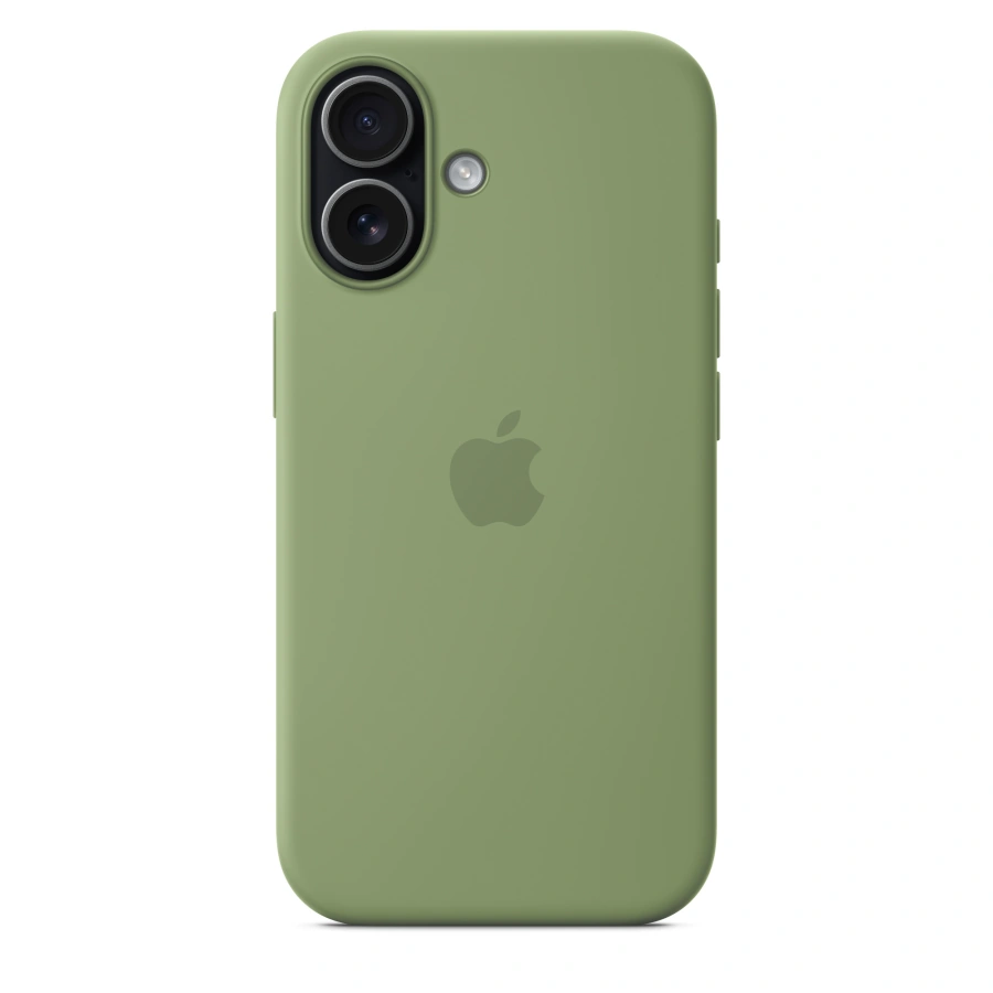Чехол Apple iPhone 17 Silicone Case with MagSafe Lux Copy - Light Moss