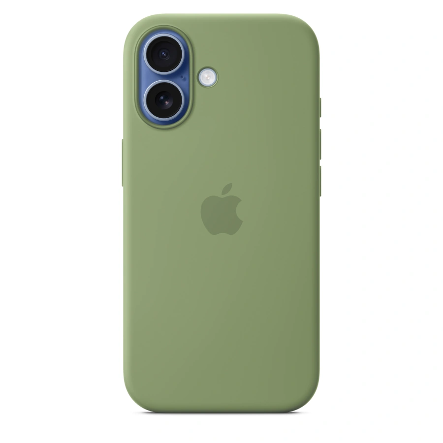 Чехол Apple iPhone 17 Silicone Case with MagSafe Lux Copy - Light Moss