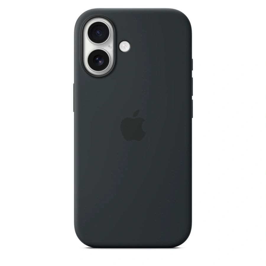 Чехол Apple iPhone 17 Silicone Case with MagSafe Lux Copy - Black