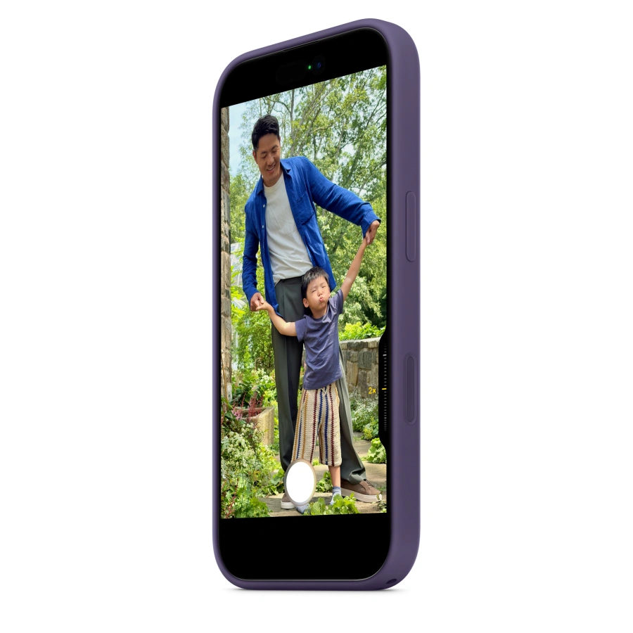 Чехол Apple iPhone 17 Silicone Case with MagSafe Lux Copy - Purple Fog