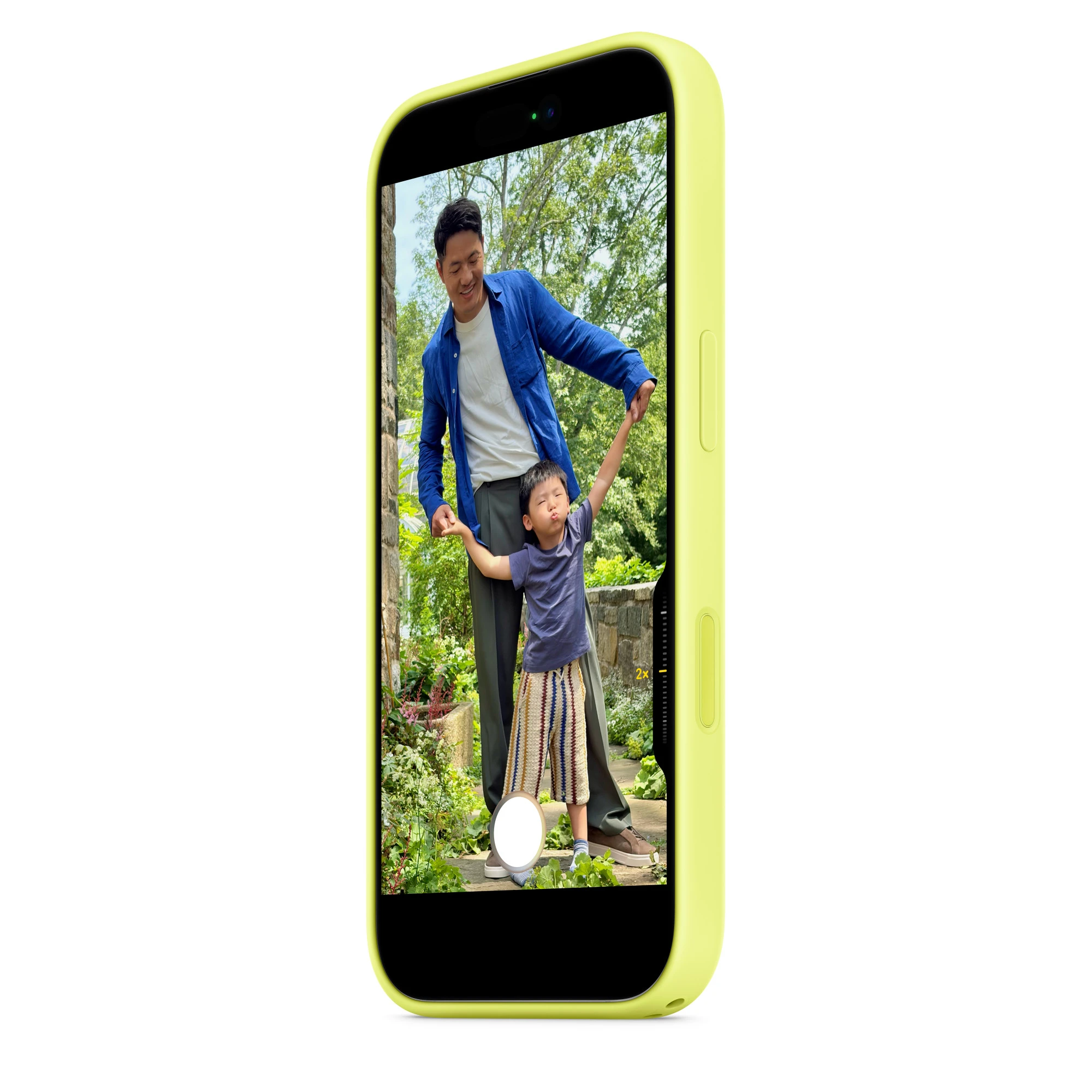 Чехол Apple iPhone 17 Silicone Case with MagSafe - Neon Yellow (MGEV4)