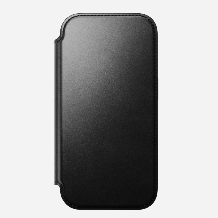 Чохол-книжка Nomad Modern Horween Leather Folio Case for iPhone 17 Pro - Black (NM014162858)