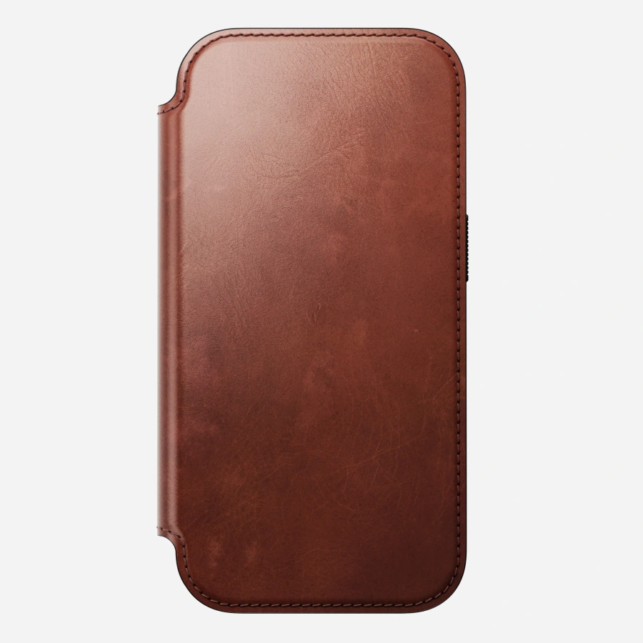 Чохол-книжка Nomad Modern Horween Leather Folio Case for iPhone 17 Pro - Limited Edition: Olde Dublin (NM014094858)