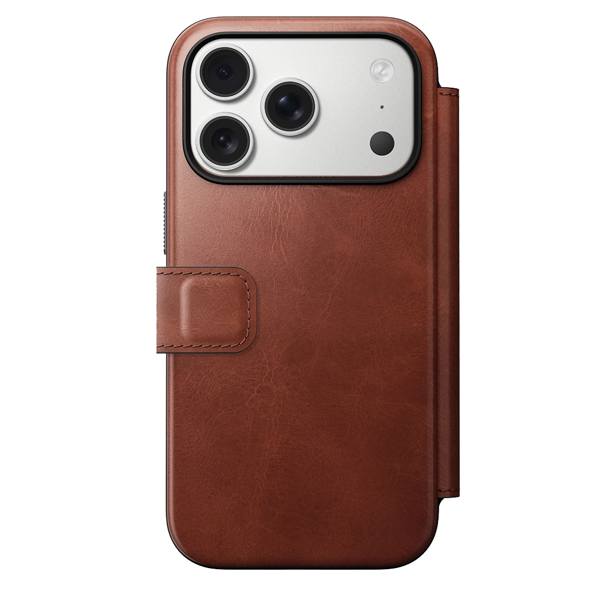 Чехол-книжка Nomad Modern Horween Leather Folio Case for iPhone 17 Pro - Limited Edition: Olde Dublin (NM014094858)