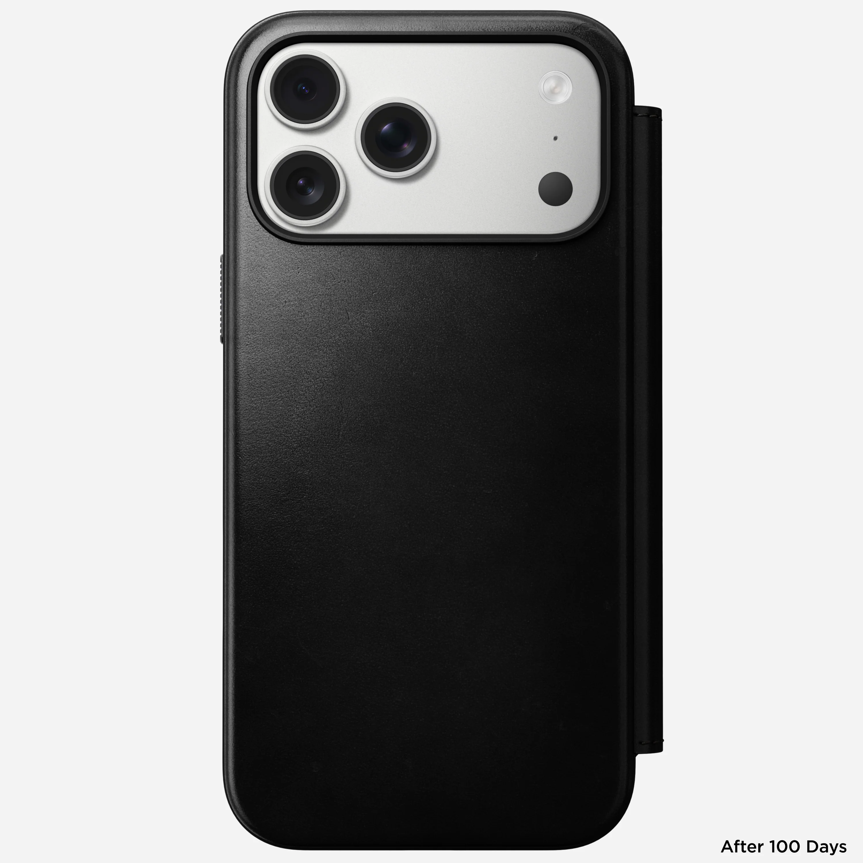 Чехол-книжка Nomad Modern Horween Leather Folio Case for iPhone 17 Pro Max - Black (NM014117858)
