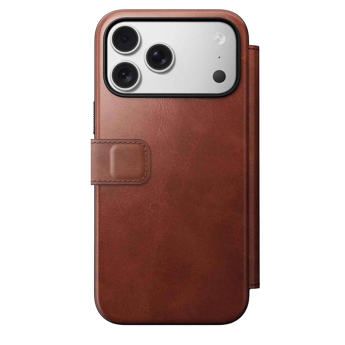 Чехол-книжка Nomad Modern Horween Leather Folio Case for iPhone 17 Pro Max - Limited Edition: Olde Dublin (NM014087858)
