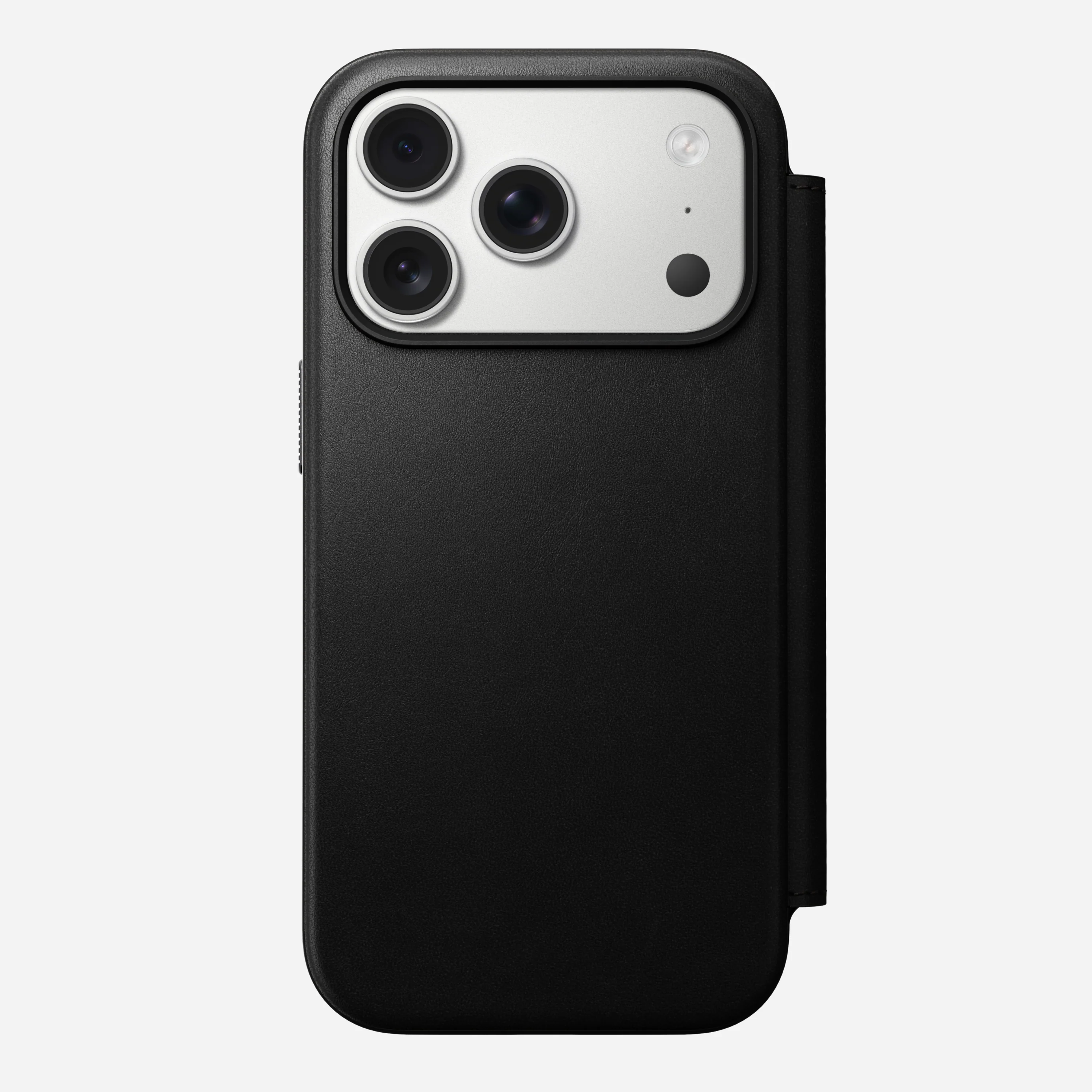 Чехол-книжка Nomad Modern Leather Folio Case for iPhone 17 Pro - Black (NM014193858)