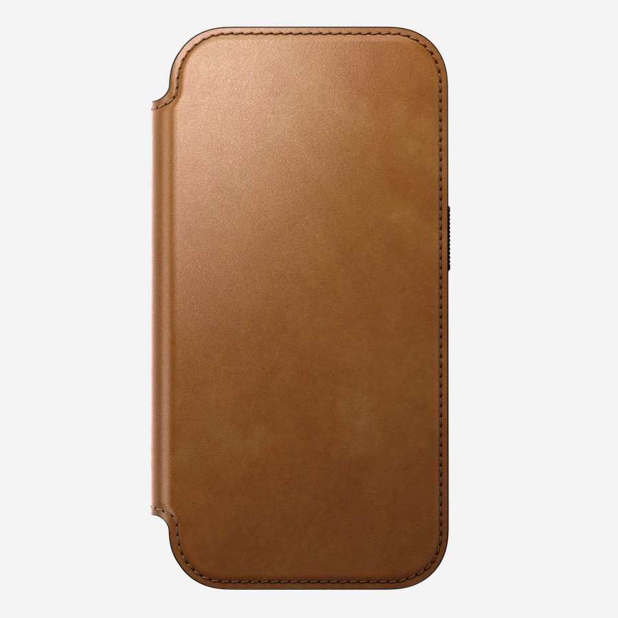 Чохол-книжка Nomad Modern Leather Folio Case for iPhone 17 Pro - English Tan (NM014179858)