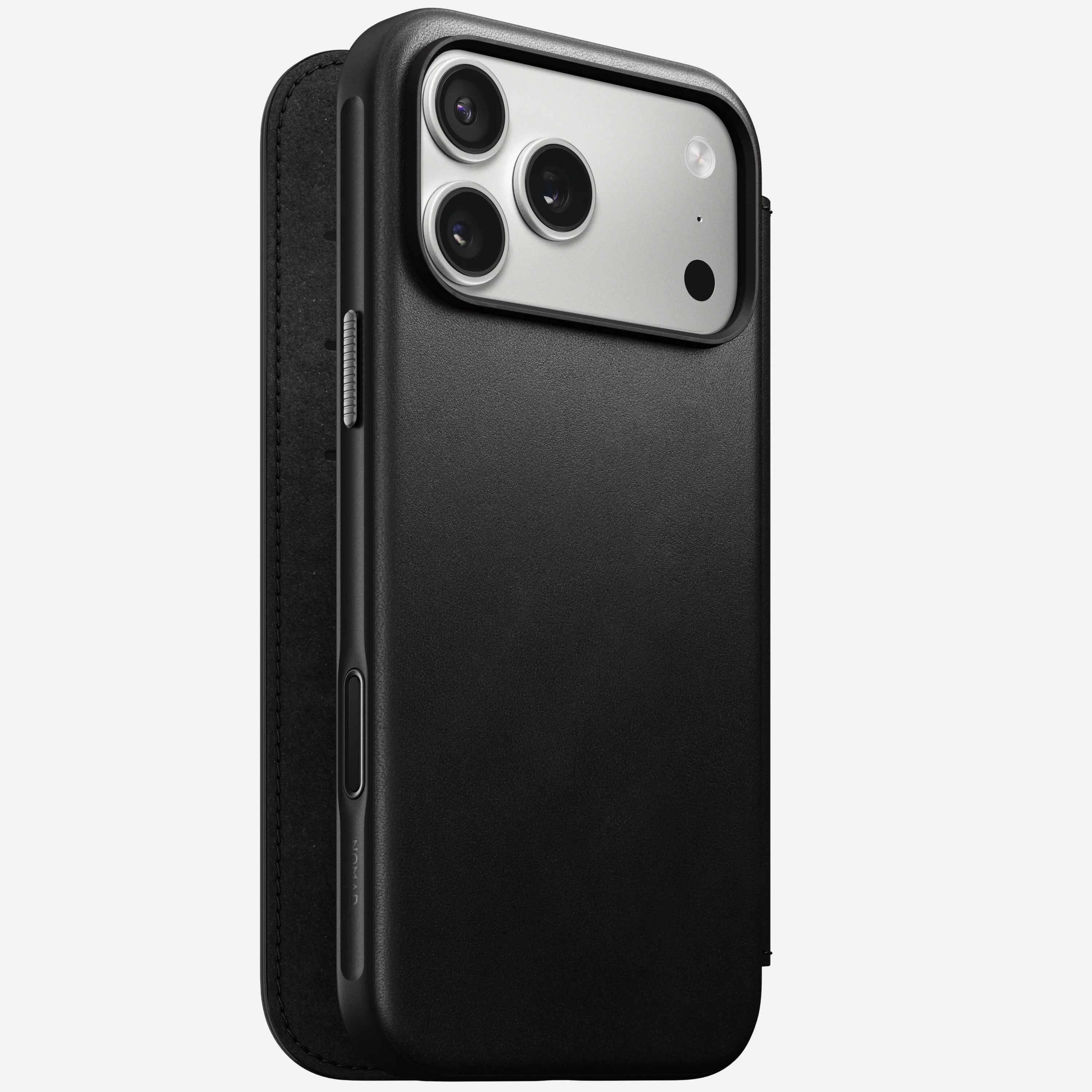 Чехол-книжка Nomad Modern Leather Folio Case for iPhone 17 Pro Max - Black (NM014148858)