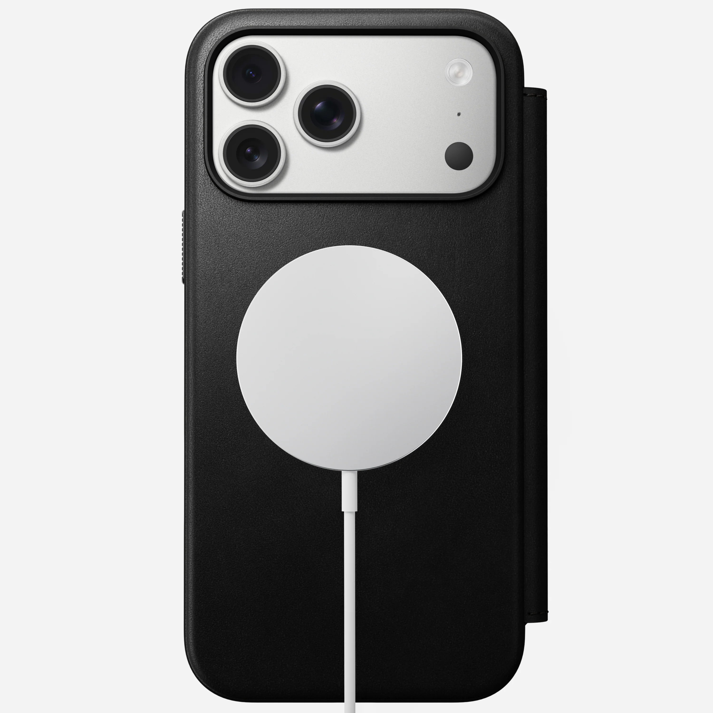 Чехол-книжка Nomad Modern Leather Folio Case for iPhone 17 Pro Max - Black (NM014148858)
