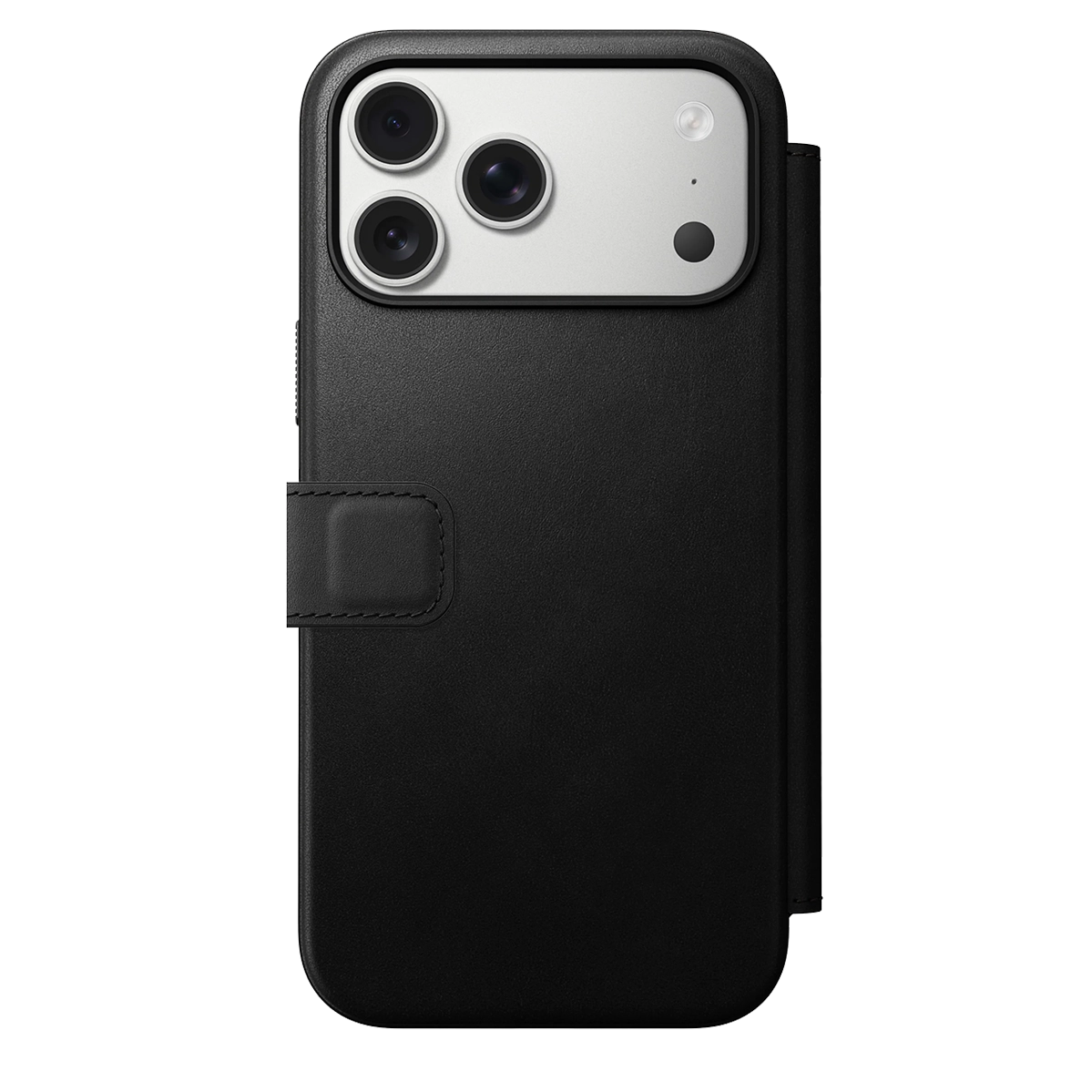 Чехол-книжка Nomad Modern Leather Folio Case for iPhone 17 Pro Max - Black (NM014148858)