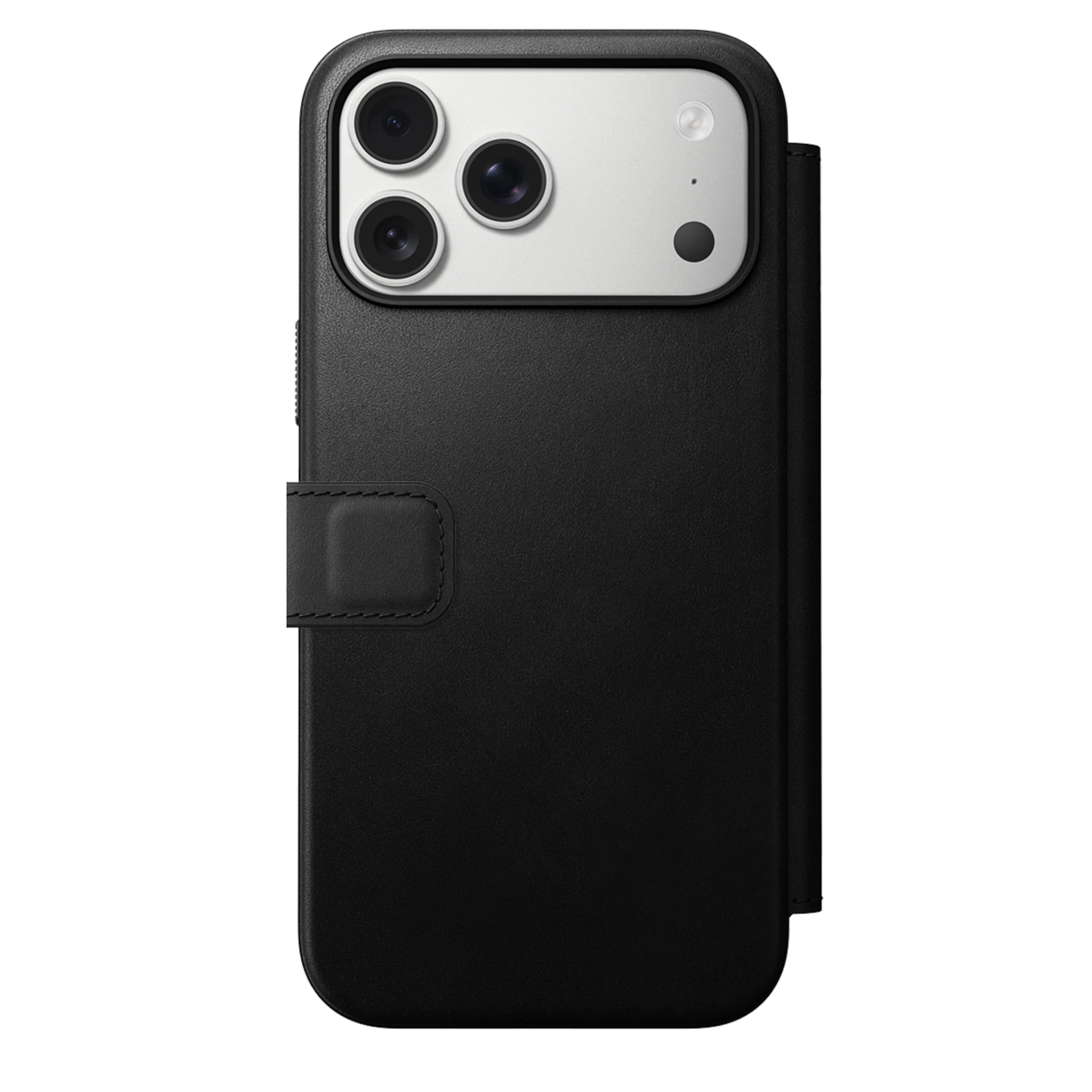 Чехол-книжка Nomad Modern Leather Folio Case for iPhone 17 Pro Max - Black (NM014148858)