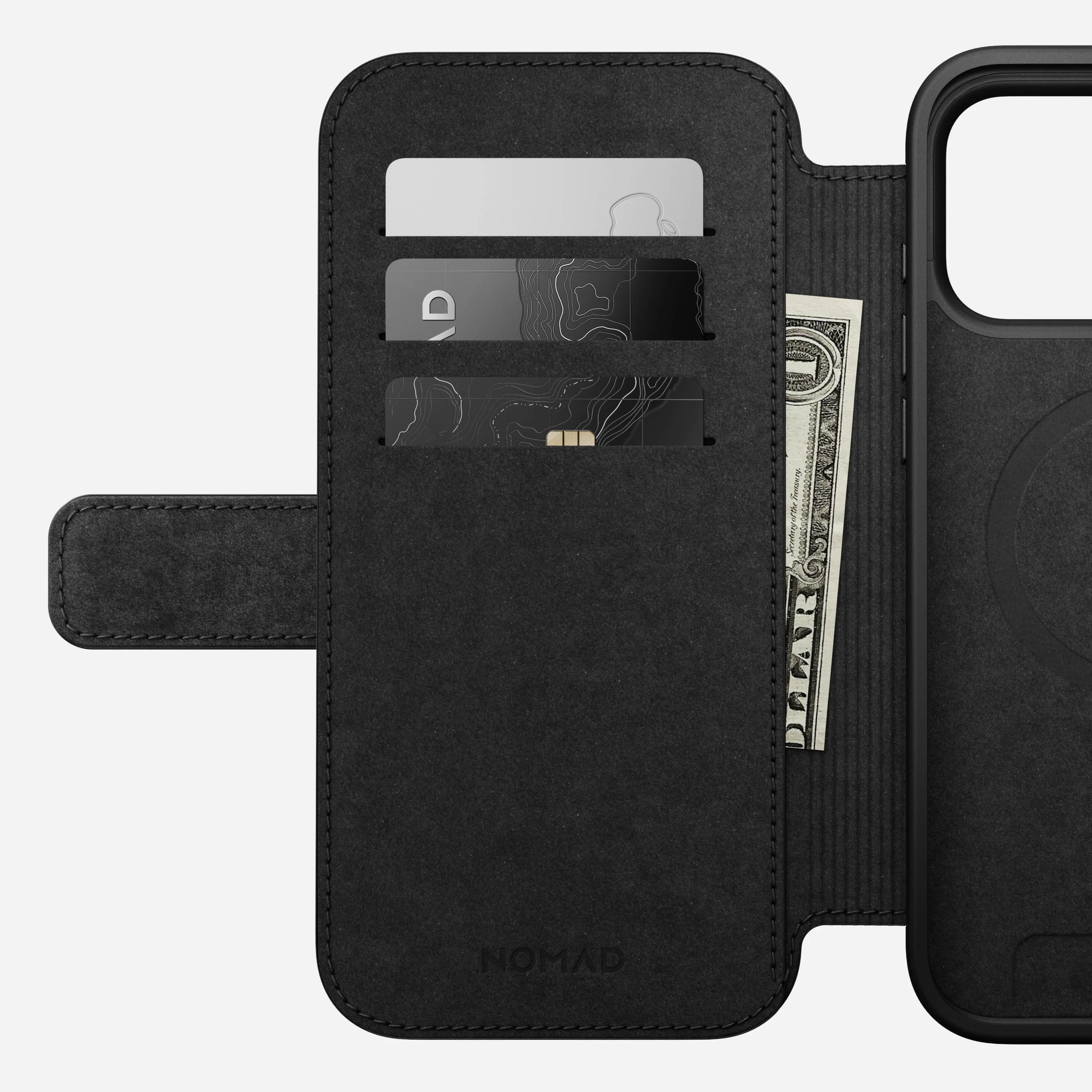 Чехол-книжка Nomad Modern Leather Folio Case for iPhone 17 Pro Max - Brown (NM014131858)