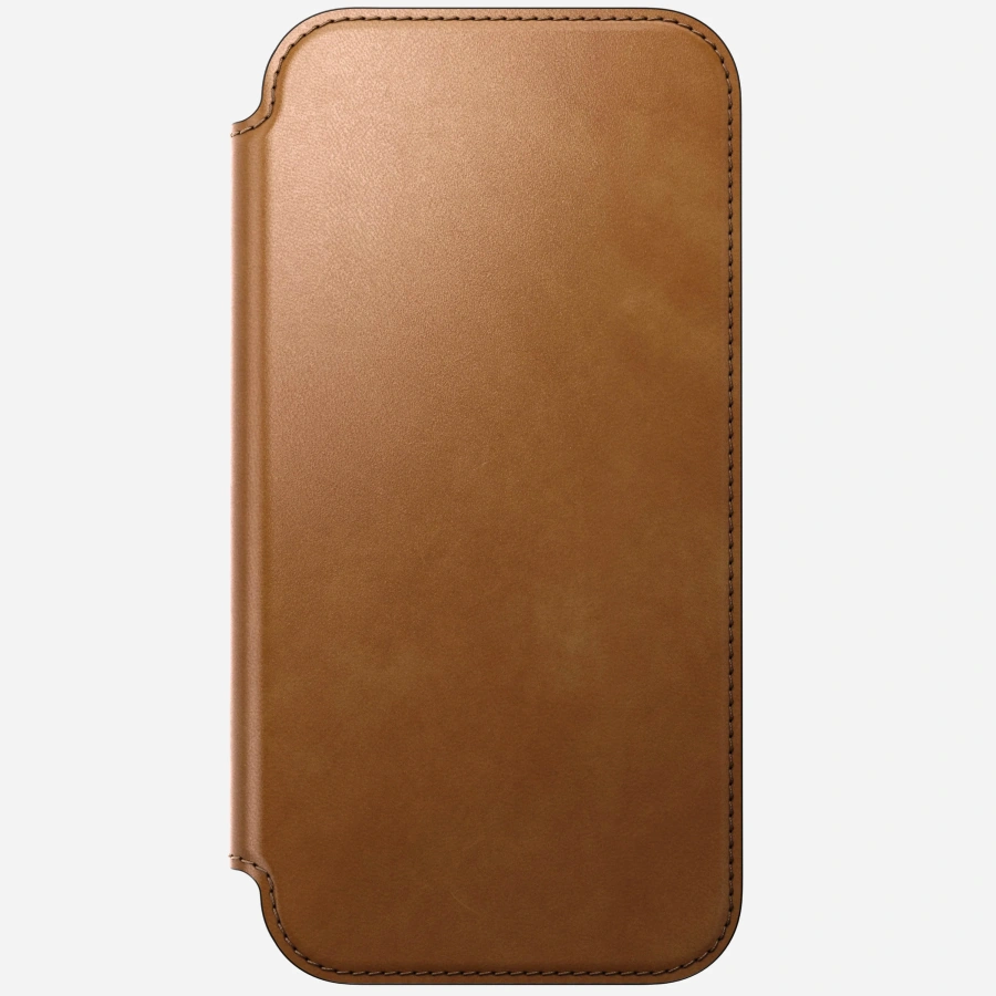 Чохол-книжка Nomad Modern Leather Folio Case for iPhone 17 Pro Max - English Tan (NM014124858)
