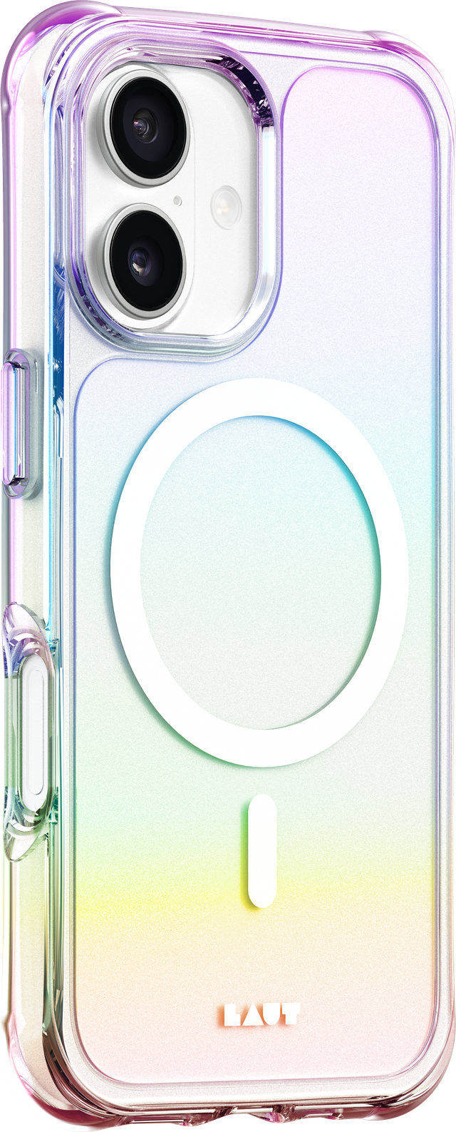 Чохол LAUT AERO HOLO case for iPhone 17 - Holo White (L_IP25A_AH_W)