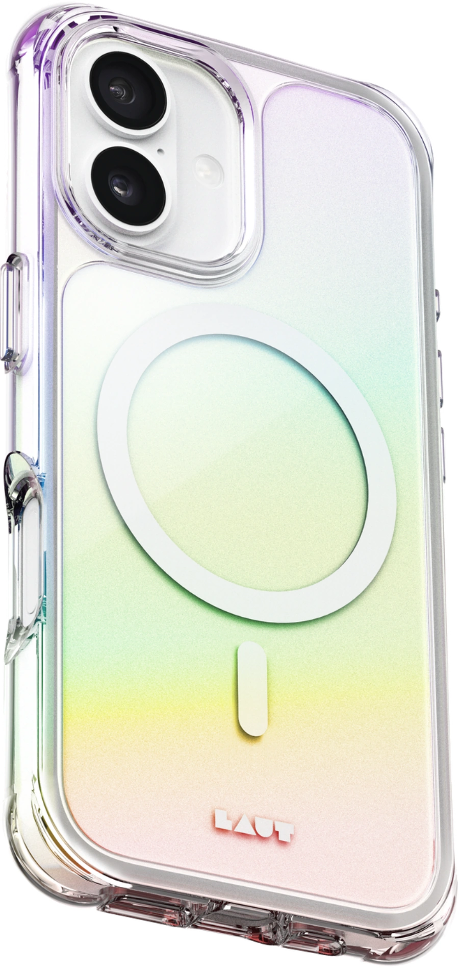 Чехол LAUT AERO HOLO case for iPhone 17 - Holo White (L_IP25A_AH_W)