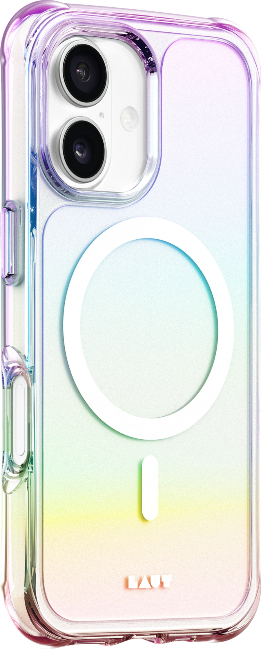 Чехол LAUT AERO HOLO case for iPhone 17 - Holo White (L_IP25A_AH_W)