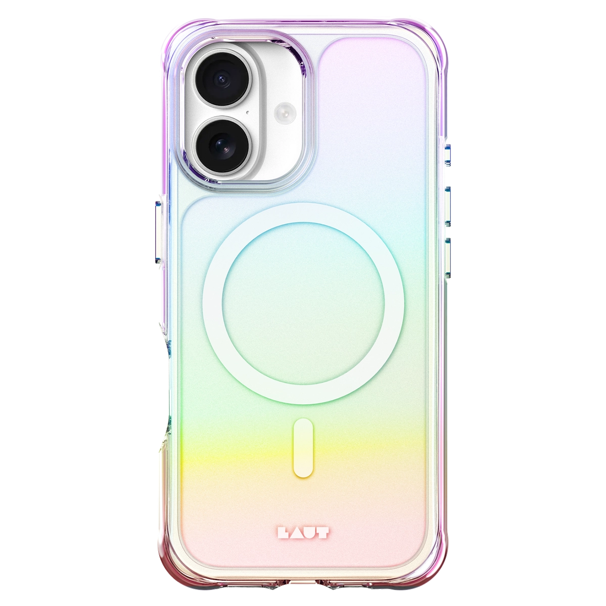 Чохол LAUT AERO HOLO case for iPhone 17 - Holo White (L_IP25A_AH_W)