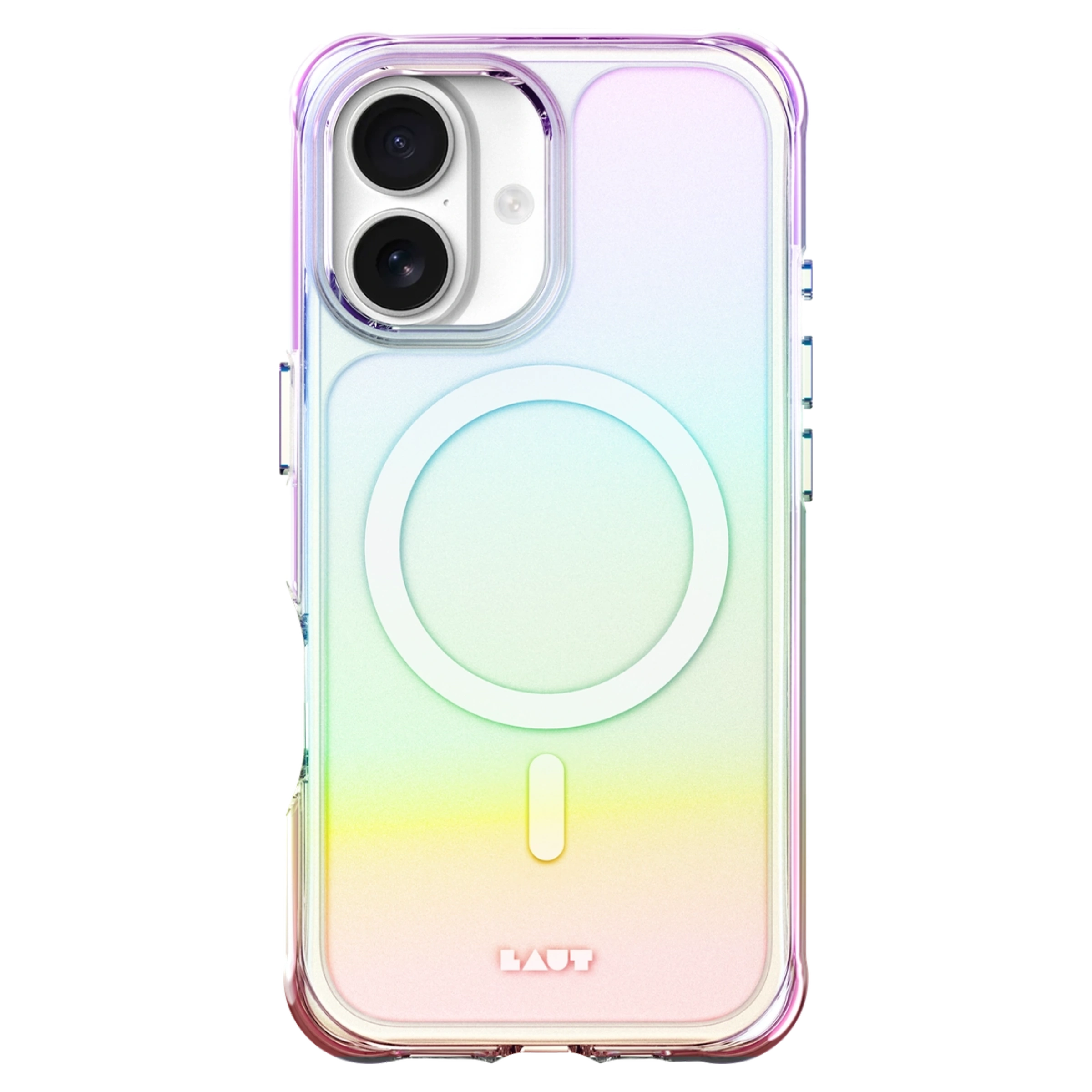 Чехол LAUT AERO HOLO case for iPhone 17 - Holo White (L_IP25A_AH_W)