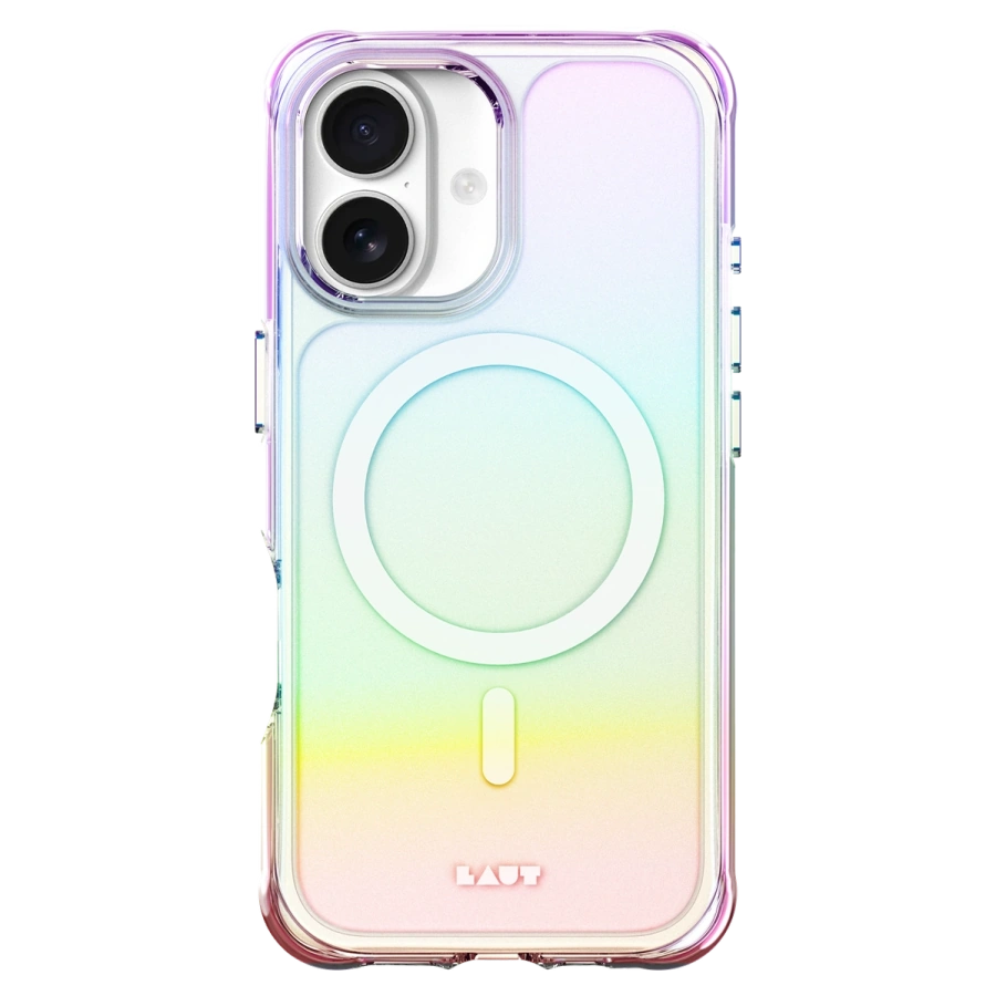 Чехол LAUT AERO HOLO case for iPhone 17 - Holo White (L_IP25A_AH_W)