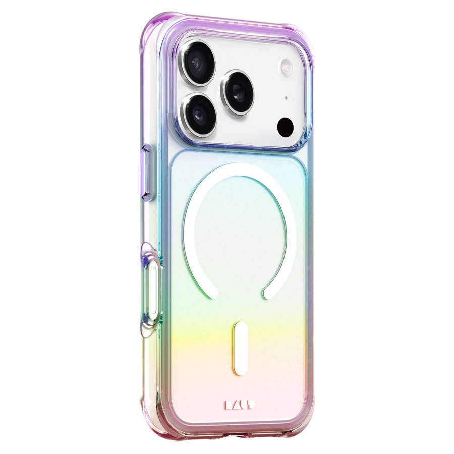 Чехол LAUT AERO HOLO case for iPhone 17 Pro - Holo White (L_IP25B_AH_W)