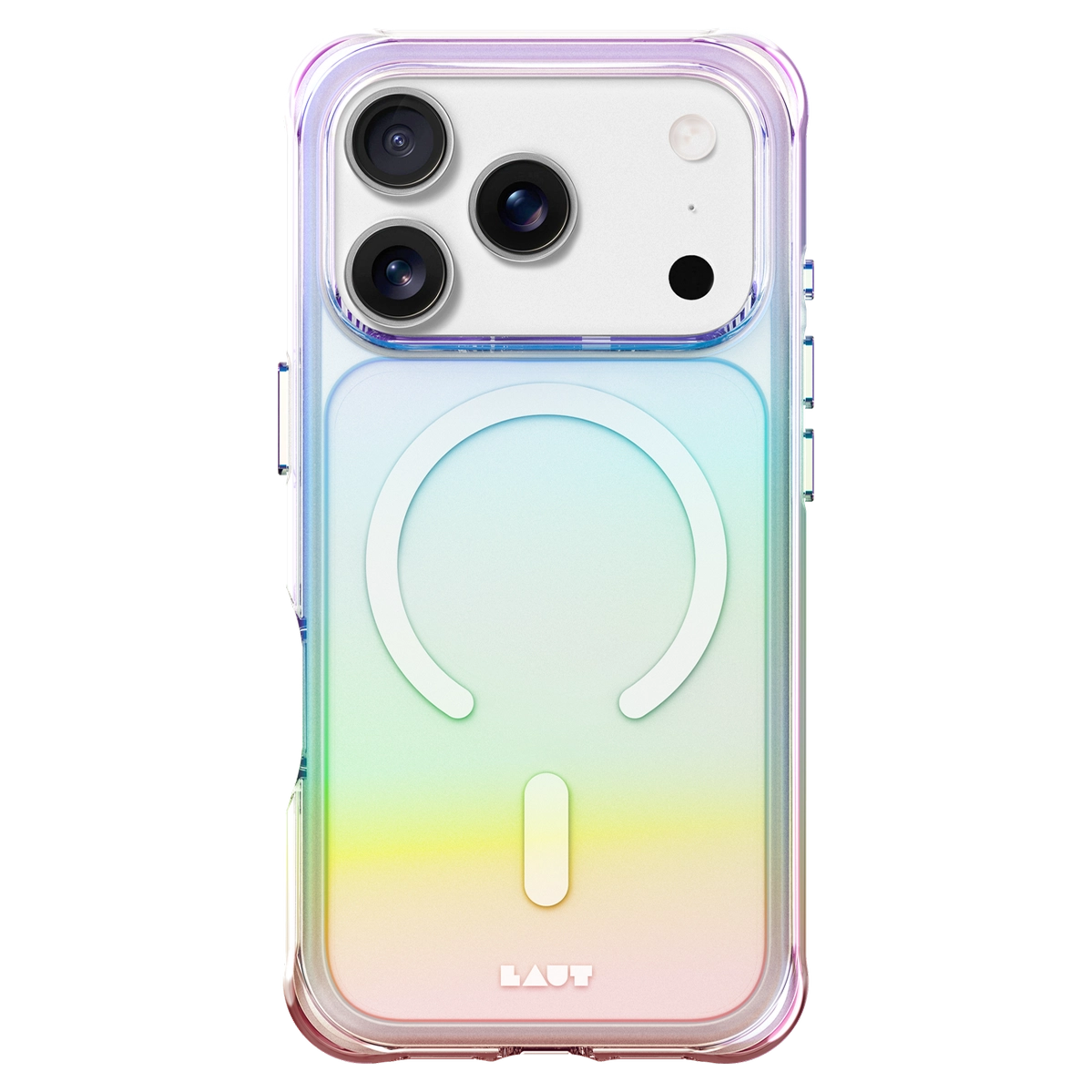 Чохол LAUT AERO HOLO case for iPhone 17 Pro - Holo White (L_IP25B_AH_W)