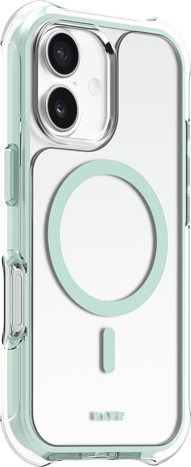 Чехол LAUT AERO PROTECT case for iPhone 17 - Aqua Mint (L_IP25A_AP_MT)