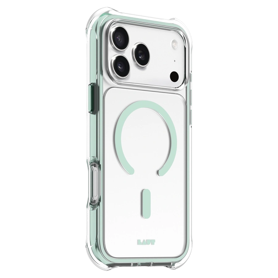 Чохол LAUT AERO PROTECT case for iPhone 17 Pro - Aqua Mint (L_IP25B_AP_MT)