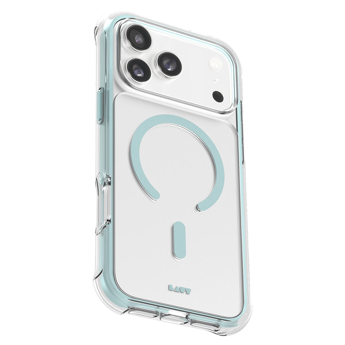 Чехол LAUT AERO PROTECT case for iPhone 17 Pro Max - Aqua Mint (L_IP25D_AP_MT)