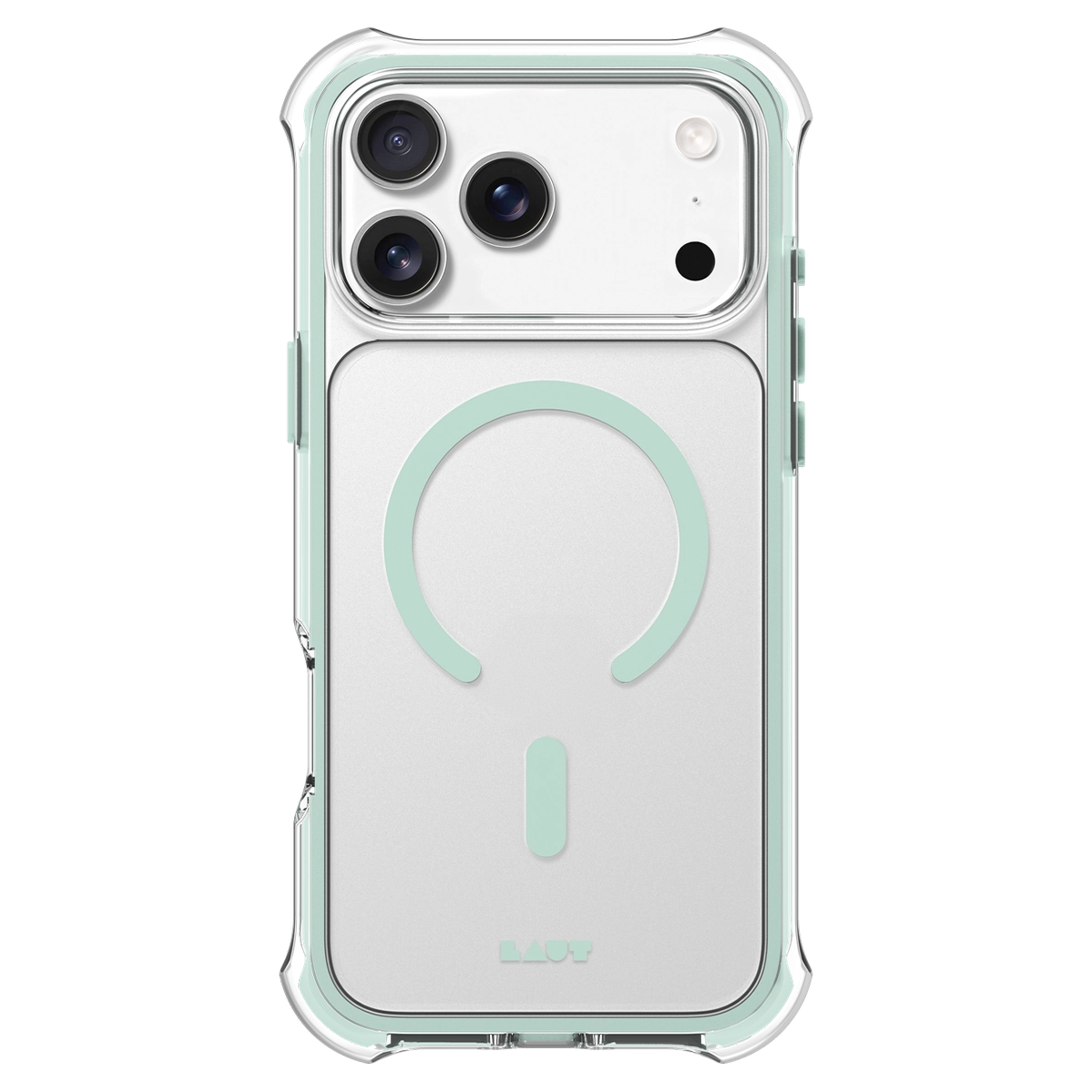 Чохол LAUT AERO PROTECT case for iPhone 17 Pro - Aqua Mint (L_IP25B_AP_MT)
