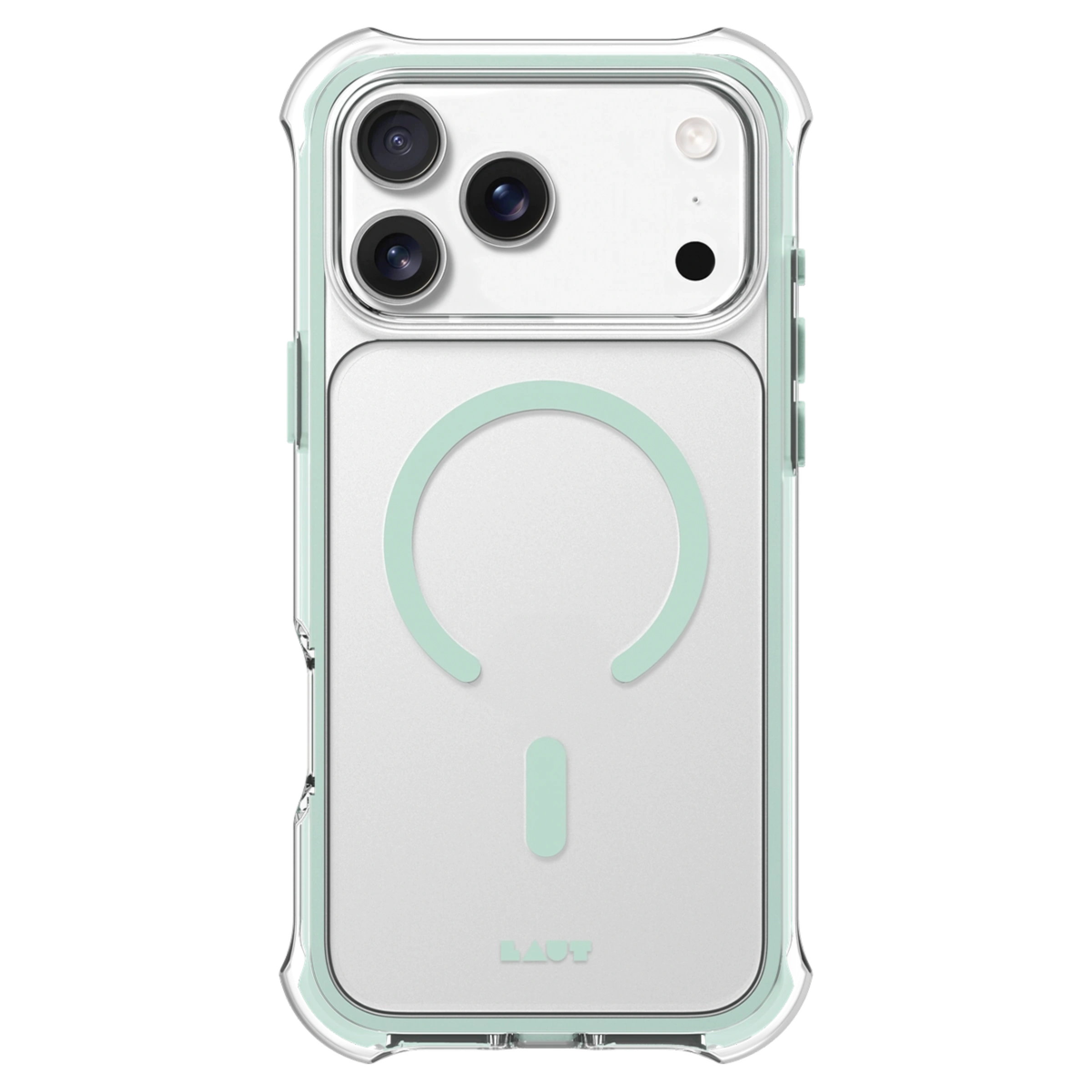 Чохол LAUT AERO PROTECT case for iPhone 17 Pro - Aqua Mint (L_IP25B_AP_MT)