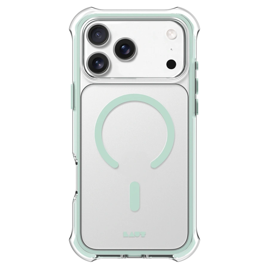 Чохол LAUT AERO PROTECT case for iPhone 17 Pro - Aqua Mint (L_IP25B_AP_MT)
