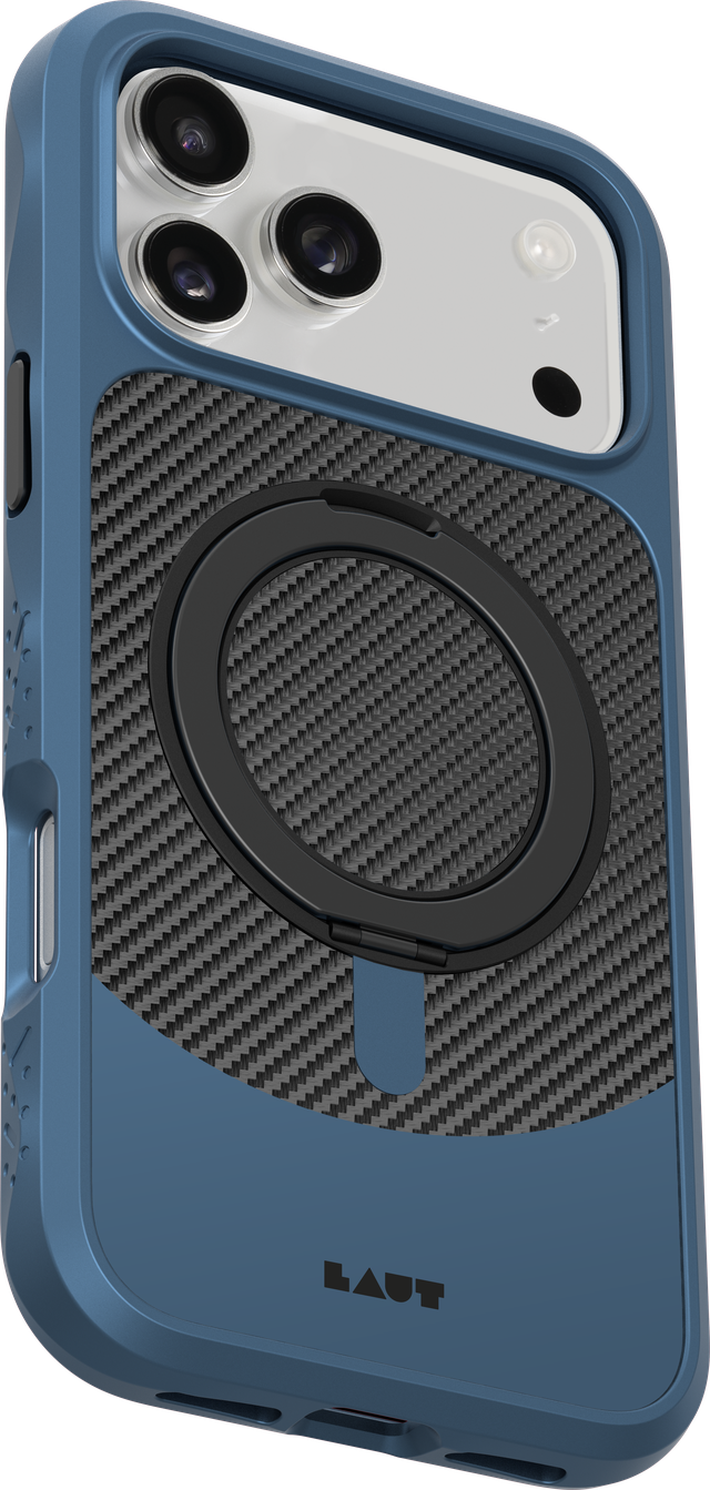 Чехол LAUT CARBON MATTER case for iPhone 17 Pro Max - Frozen Blue (L_IP25D_CM_BL)