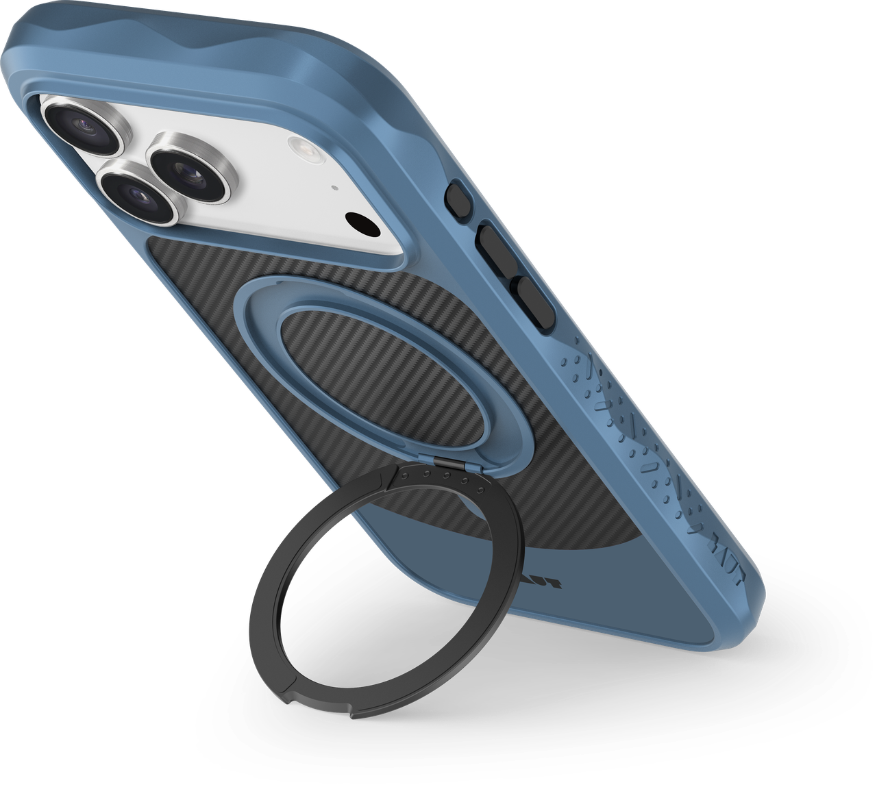 Чехол LAUT CARBON MATTER case for iPhone 17 Pro Max - Frozen Blue (L_IP25D_CM_BL)